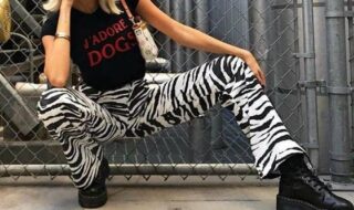 Συνδύασε zebra print παντελόνια με ρούχα που έχεις ήδη στη ντουλάπα σου